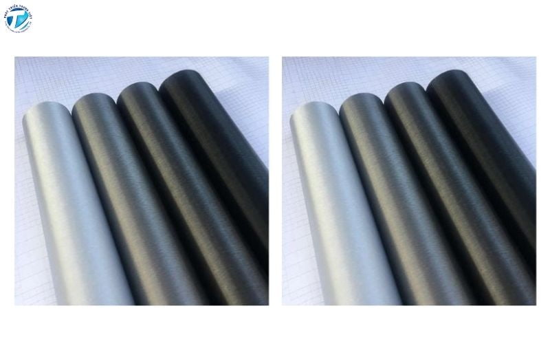 Decal xám xước là một loại decal trang trí có bề mặt mô phỏng hiệu ứng kim loại xước 